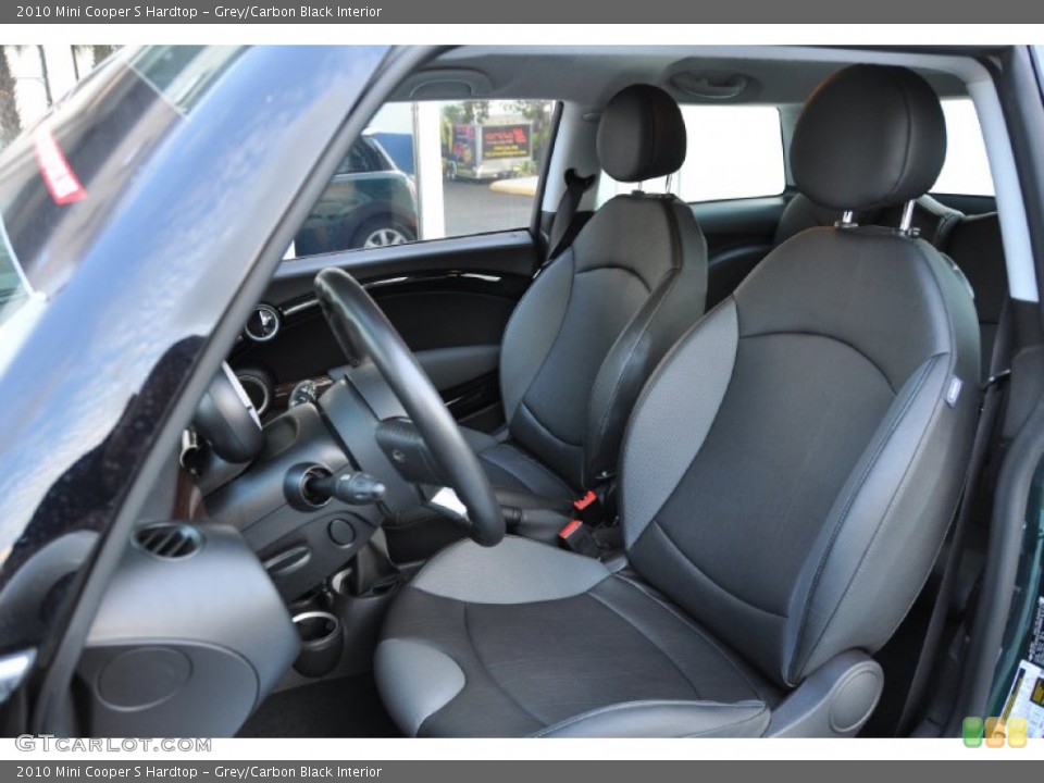 Grey/Carbon Black Interior Photo for the 2010 Mini Cooper S Hardtop #50278305