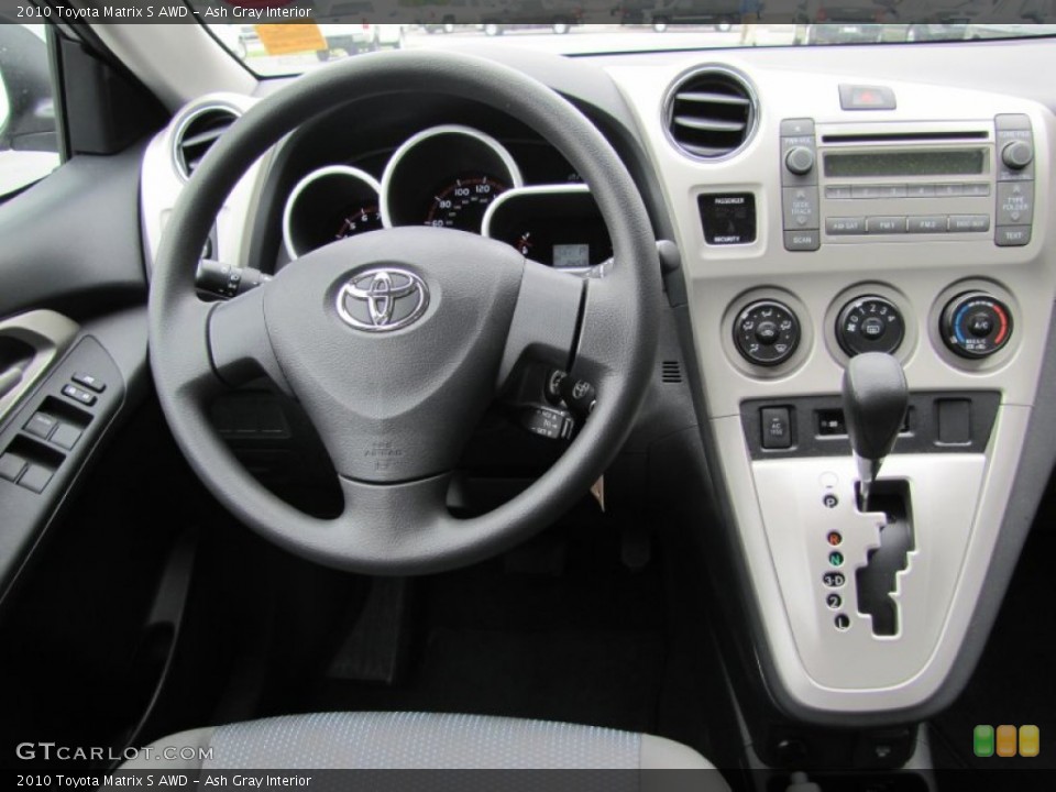 Ash Gray Interior Dashboard for the 2010 Toyota Matrix S AWD #50278980