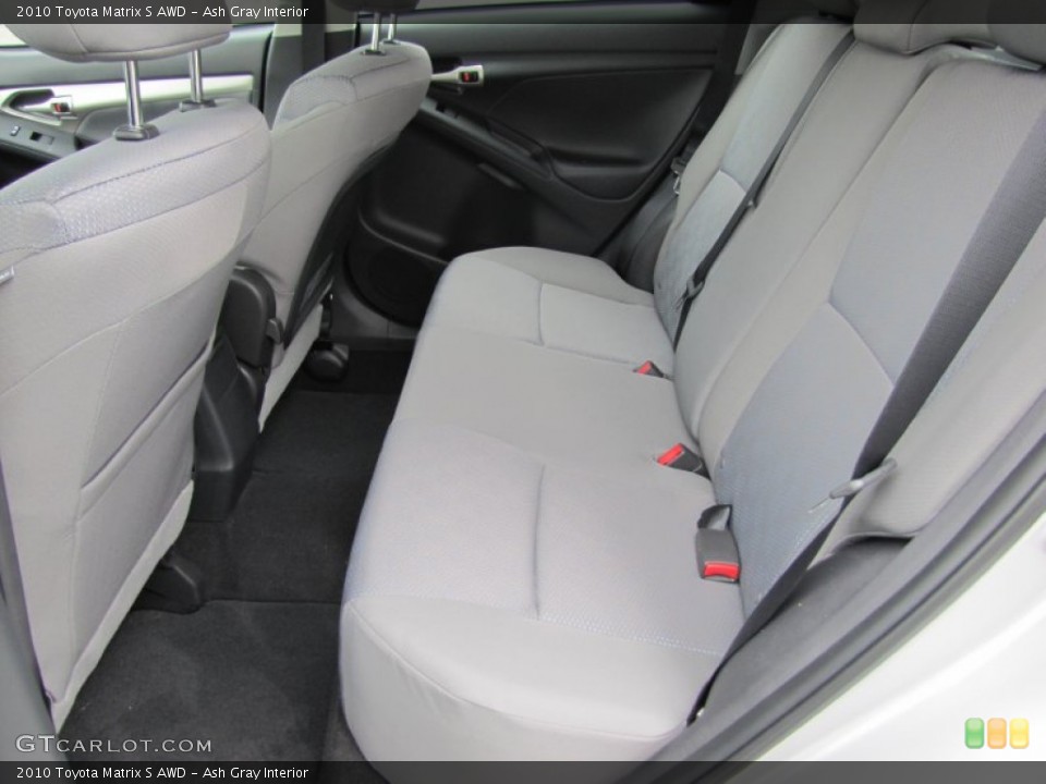 Ash Gray Interior Photo for the 2010 Toyota Matrix S AWD #50279154