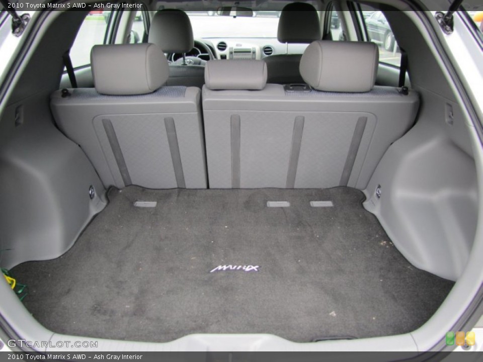 Ash Gray Interior Trunk for the 2010 Toyota Matrix S AWD #50279220