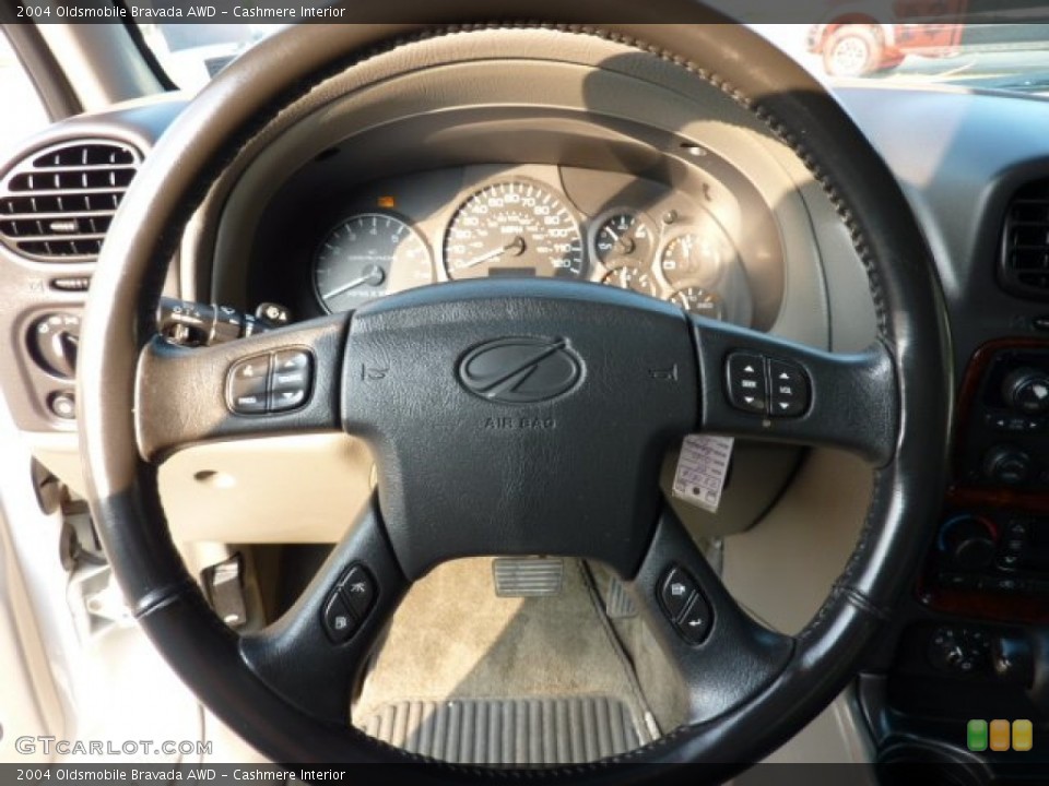 Cashmere Interior Steering Wheel for the 2004 Oldsmobile Bravada AWD #50279490