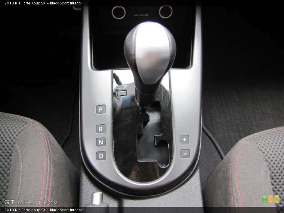 Black Sport Interior Transmission for the 2010 Kia Forte Koup SX #50279601