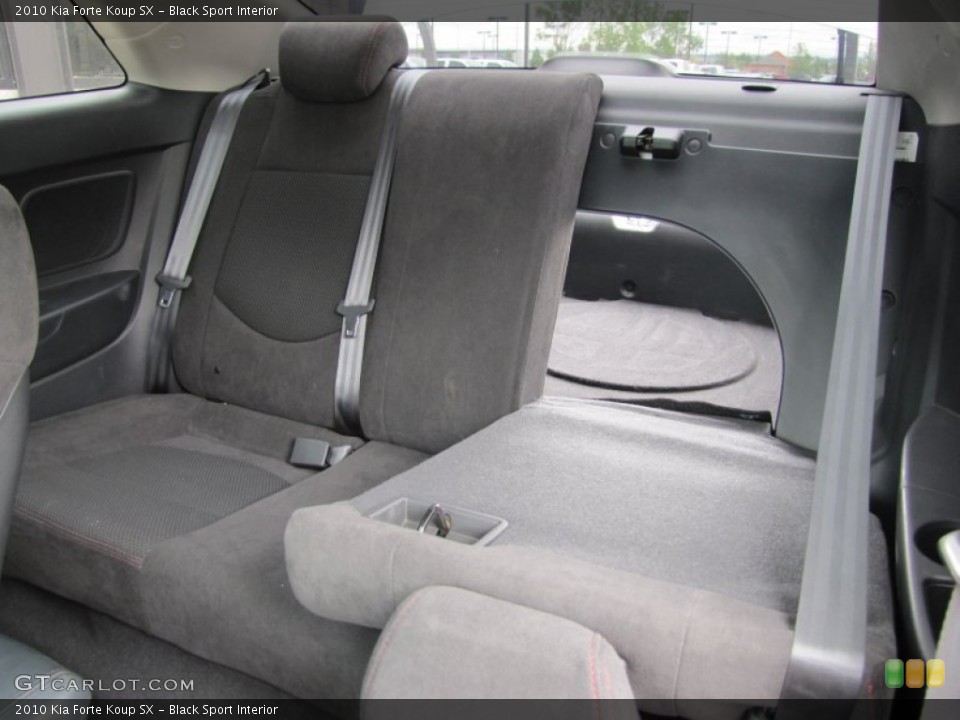 Black Sport Interior Photo for the 2010 Kia Forte Koup SX #50279712