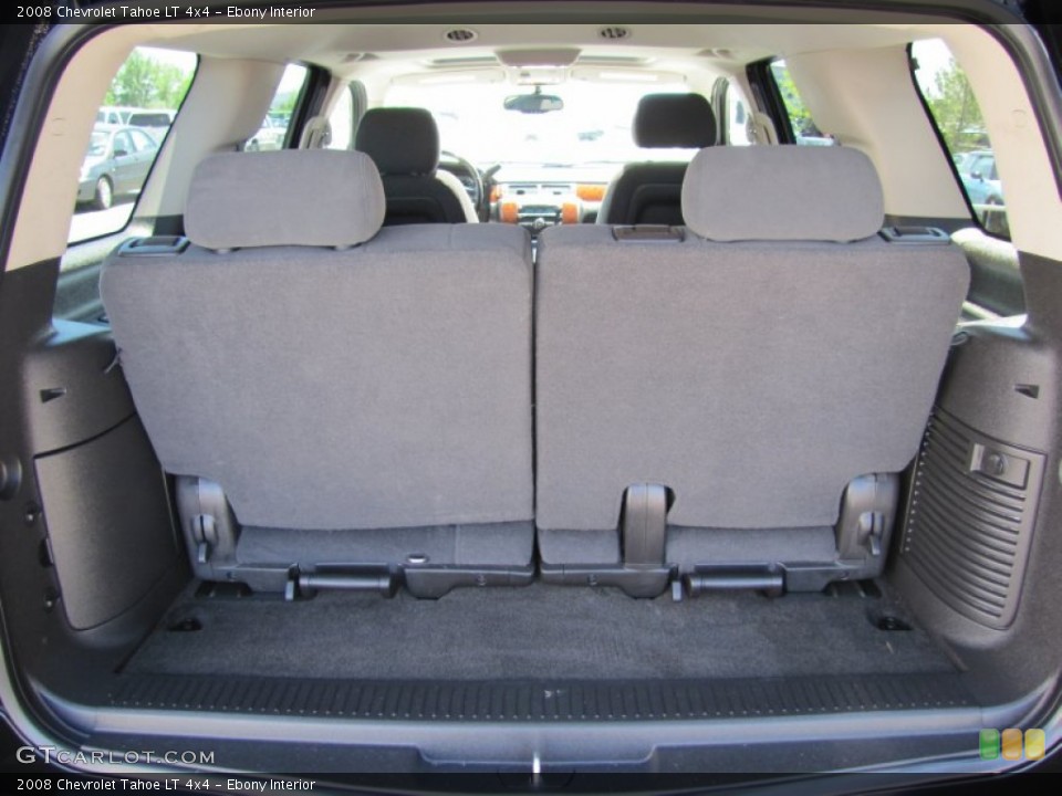 Ebony Interior Trunk for the 2008 Chevrolet Tahoe LT 4x4 #50280714