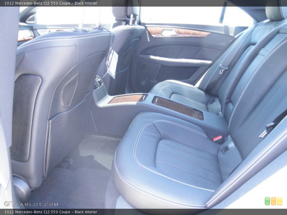 Black Interior Photo for the 2012 Mercedes-Benz CLS 550 Coupe #50280855
