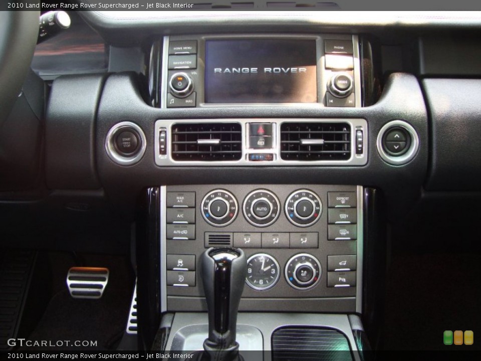Jet Black Interior Controls for the 2010 Land Rover Range Rover Supercharged #50281057