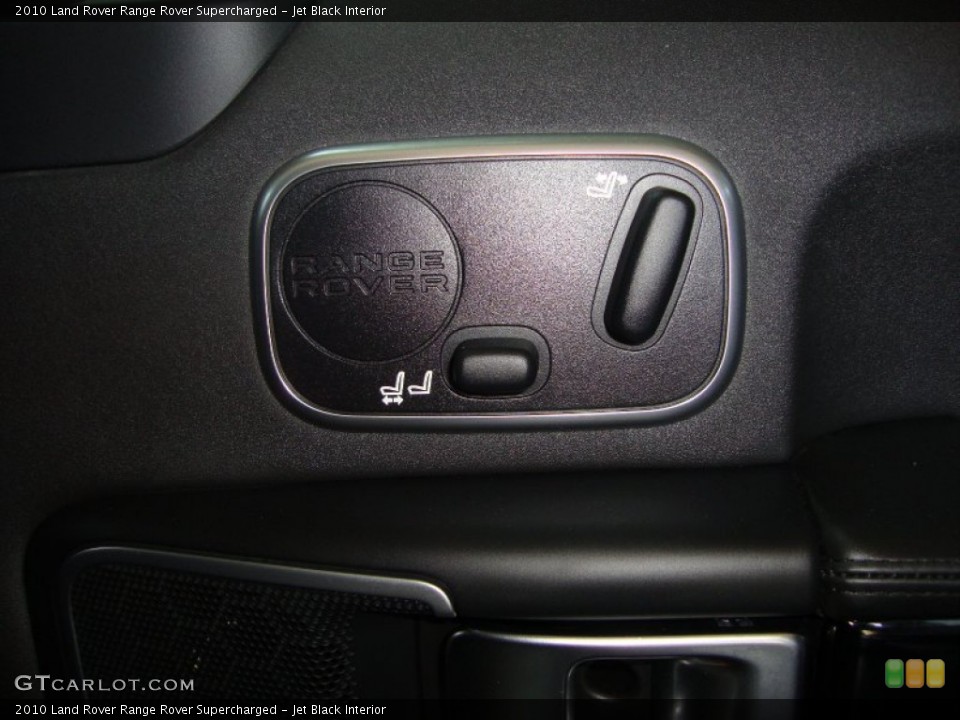 Jet Black Interior Controls for the 2010 Land Rover Range Rover Supercharged #50281086