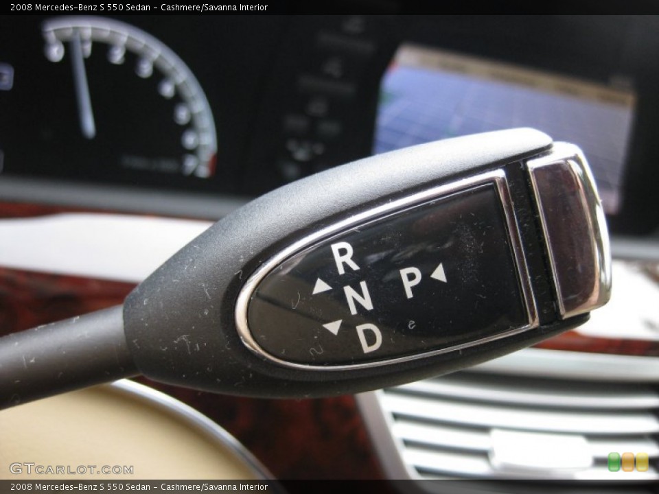 Cashmere/Savanna Interior Transmission for the 2008 Mercedes-Benz S 550 Sedan #50281509