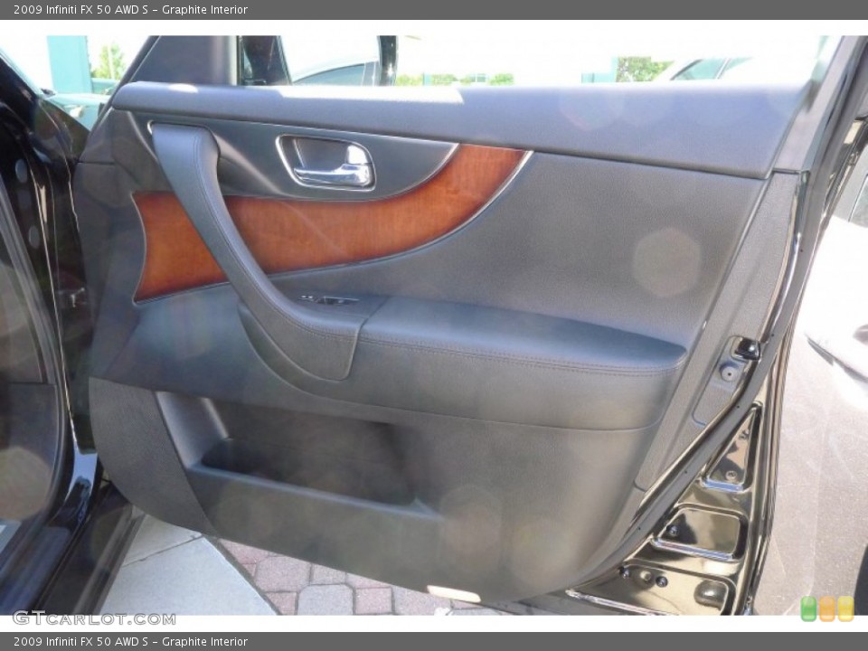 Graphite Interior Door Panel for the 2009 Infiniti FX 50 AWD S #50281704