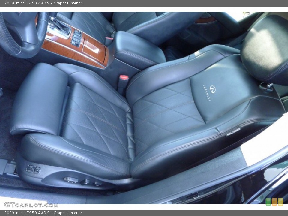 Graphite Interior Photo for the 2009 Infiniti FX 50 AWD S #50281743