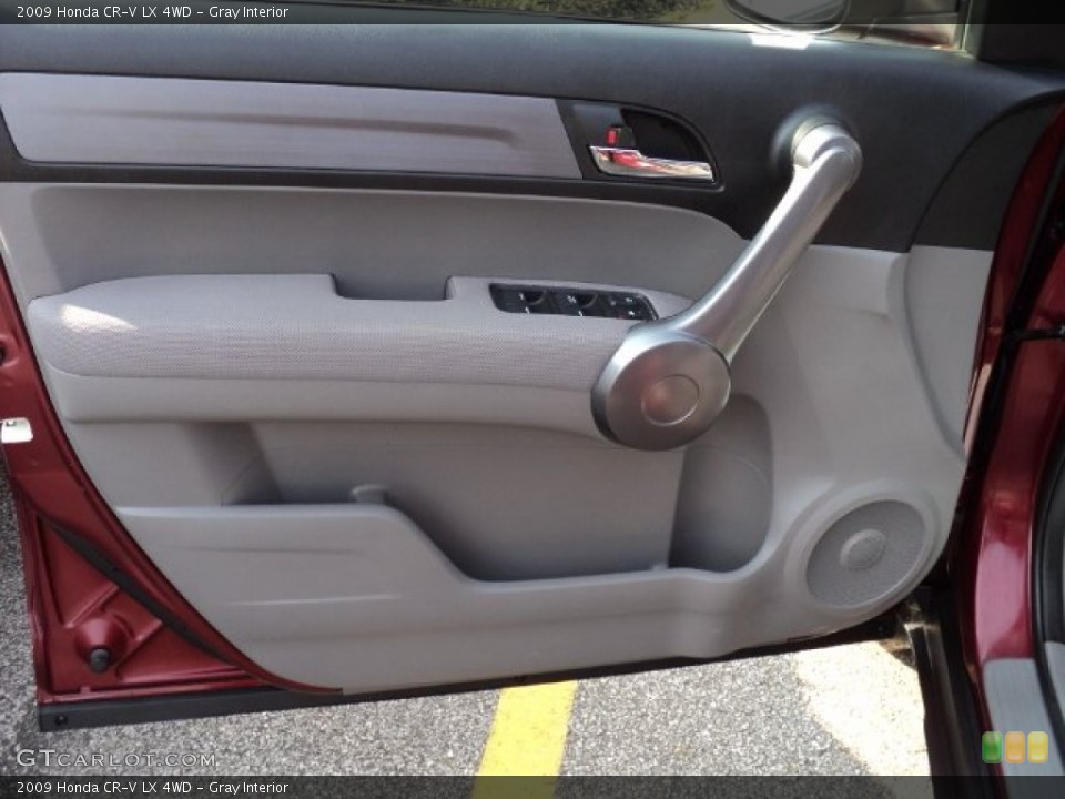 Gray Interior Door Panel for the 2009 Honda CR-V LX 4WD #50281875