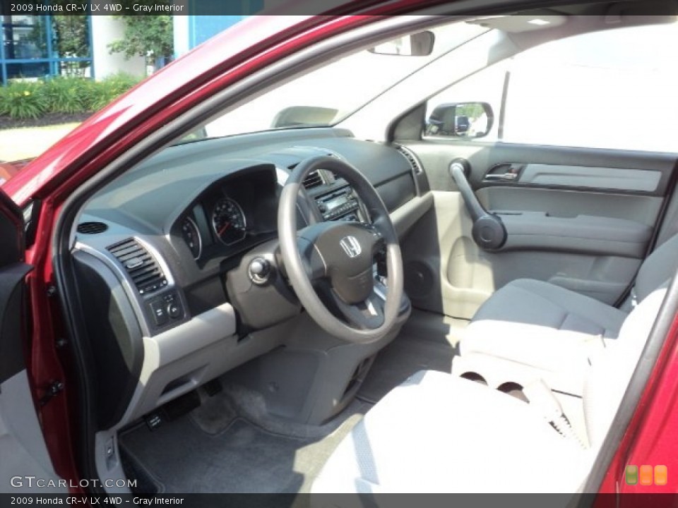 Gray Interior Photo for the 2009 Honda CR-V LX 4WD #50281890