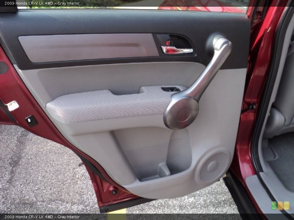 Gray Interior Door Panel for the 2009 Honda CR-V LX 4WD #50281932