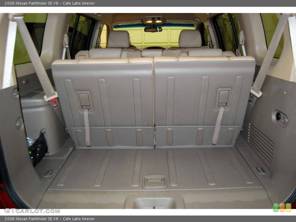 Cafe Latte Interior Trunk for the 2008 Nissan Pathfinder SE V8 #50282673