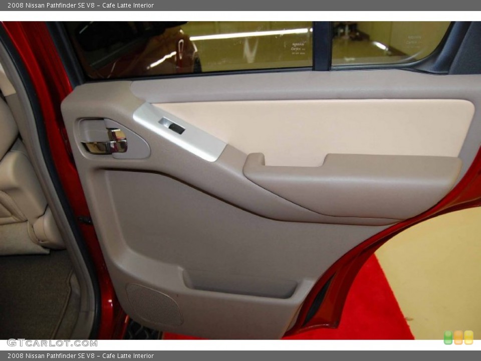 Cafe Latte Interior Door Panel for the 2008 Nissan Pathfinder SE V8 #50282688