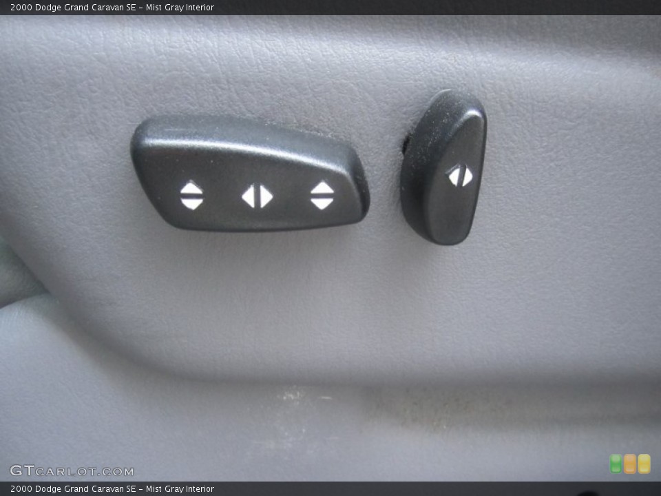 Mist Gray Interior Controls for the 2000 Dodge Grand Caravan SE #50283642