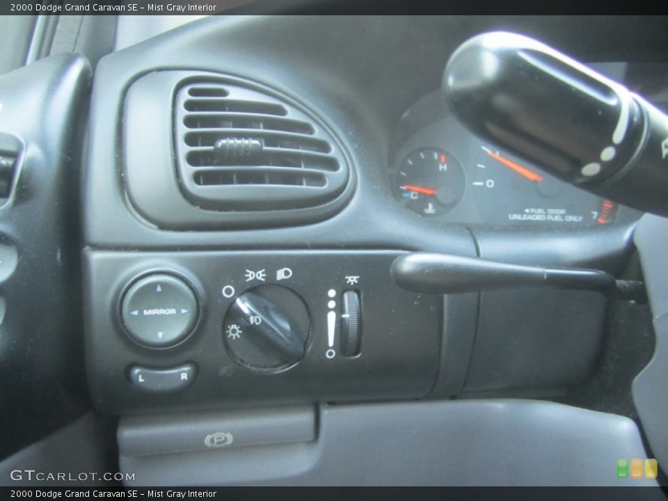Mist Gray Interior Controls for the 2000 Dodge Grand Caravan SE #50283672