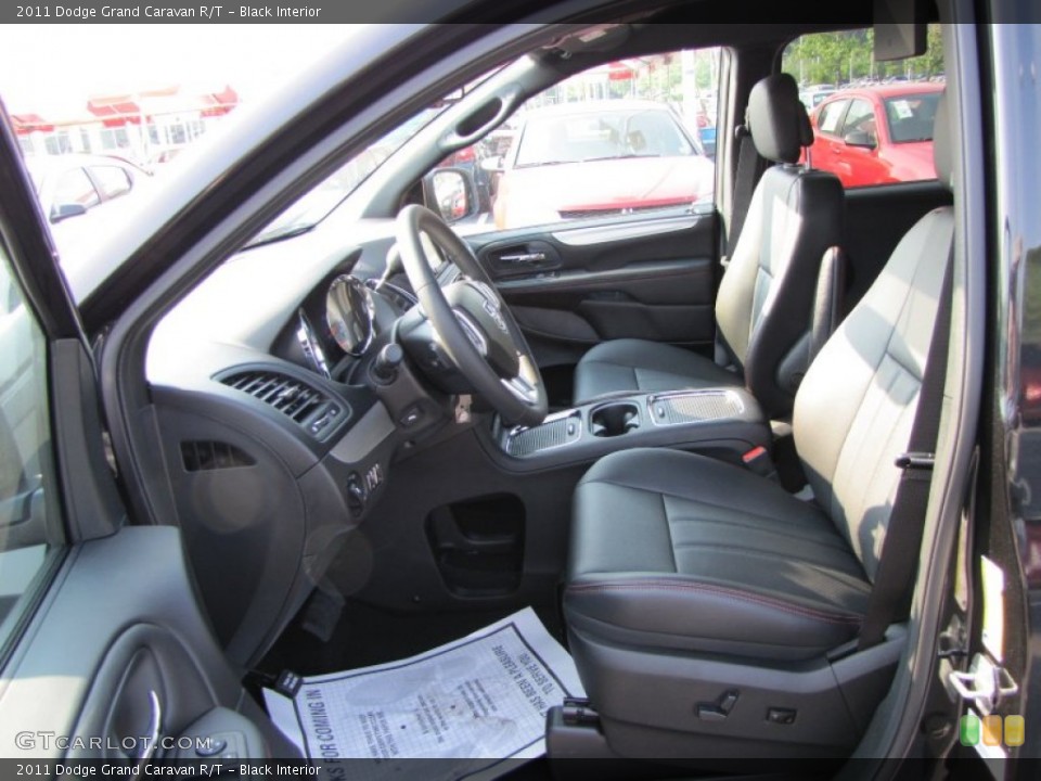 Black Interior Photo for the 2011 Dodge Grand Caravan R/T #50284677