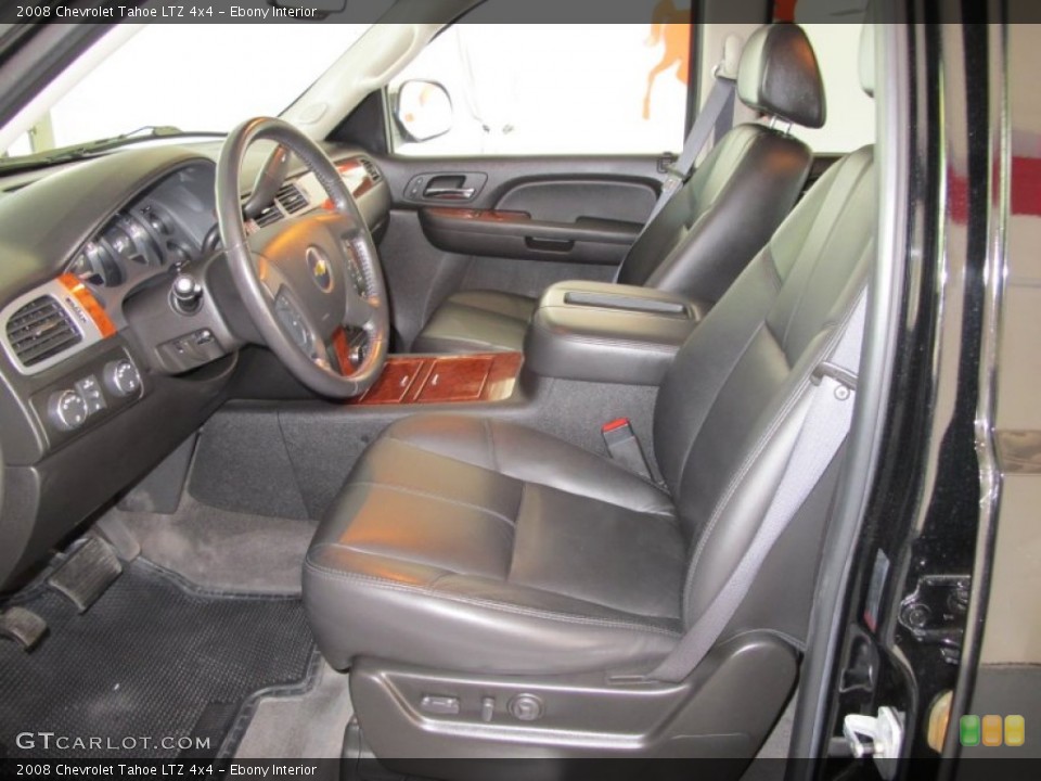 Ebony Interior Photo for the 2008 Chevrolet Tahoe LTZ 4x4 #50285772