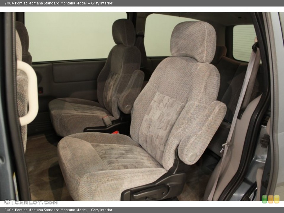 Gray Interior Photo for the 2004 Pontiac Montana  #50286219