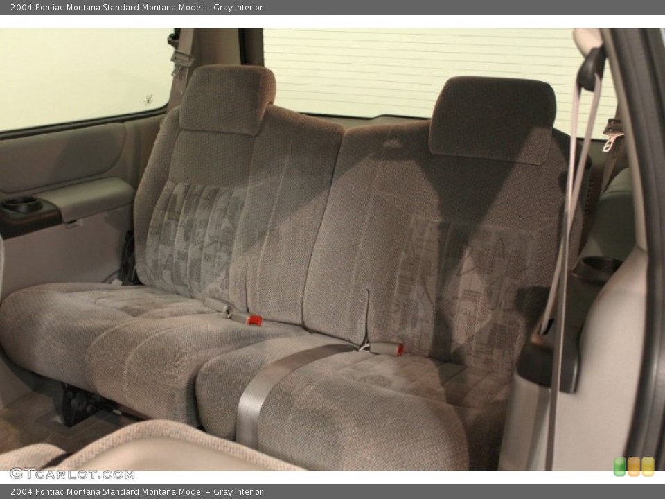 Gray Interior Photo for the 2004 Pontiac Montana  #50286235