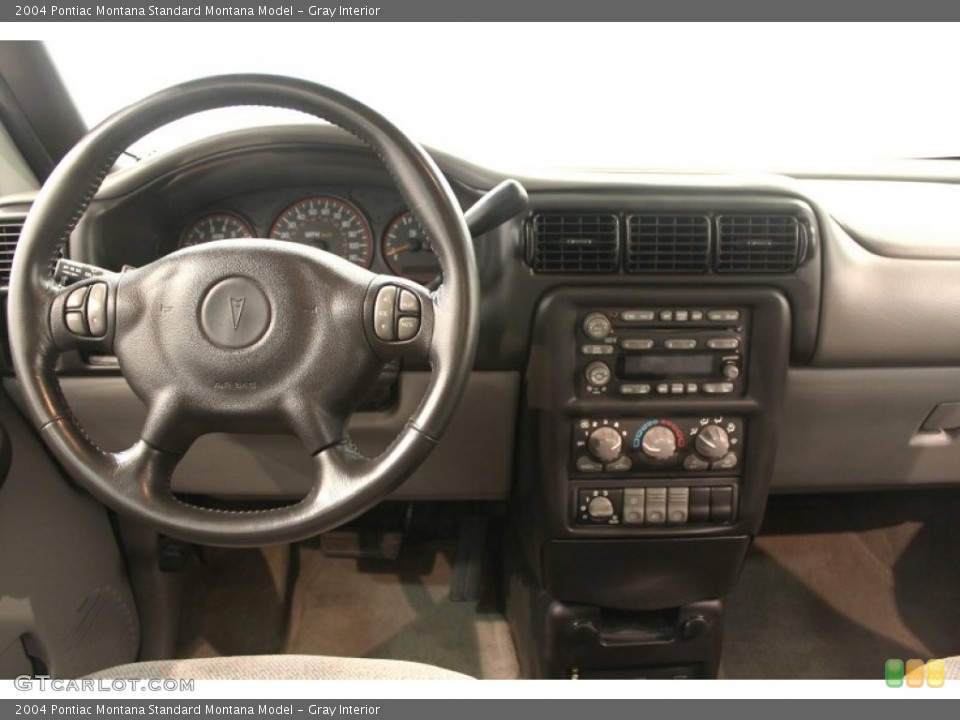 Gray Interior Dashboard for the 2004 Pontiac Montana  #50286249