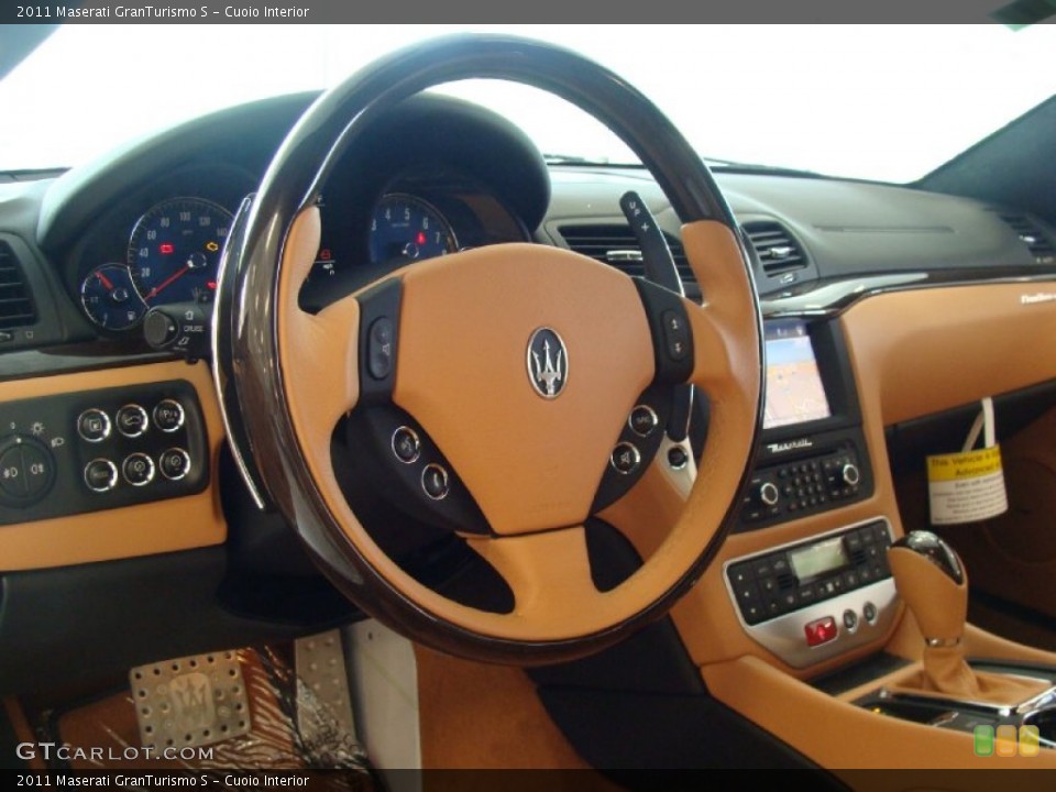 Cuoio Interior Steering Wheel for the 2011 Maserati GranTurismo S #50287353
