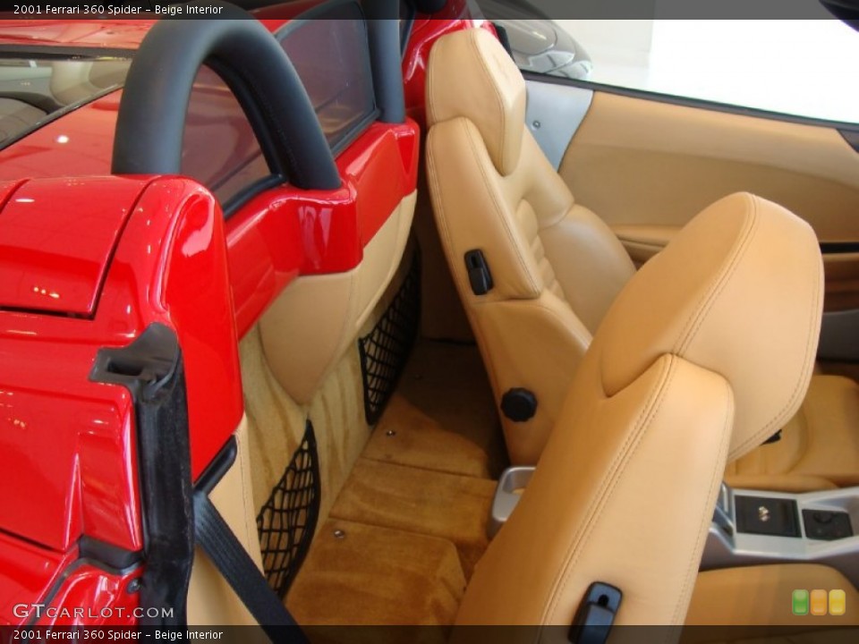 Beige Interior Photo for the 2001 Ferrari 360 Spider #50287647