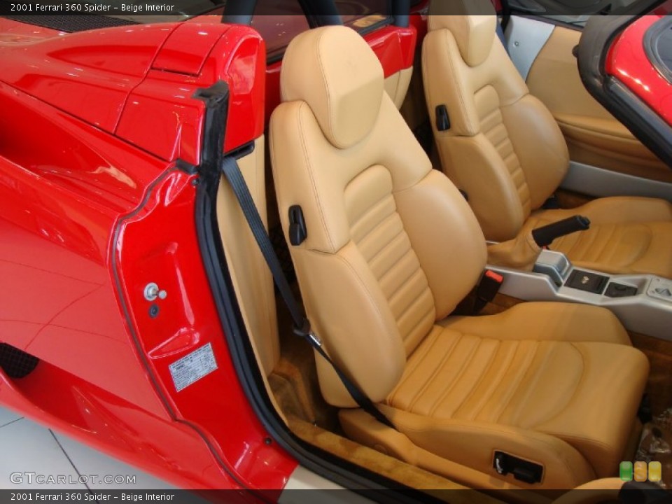Beige Interior Photo for the 2001 Ferrari 360 Spider #50287674