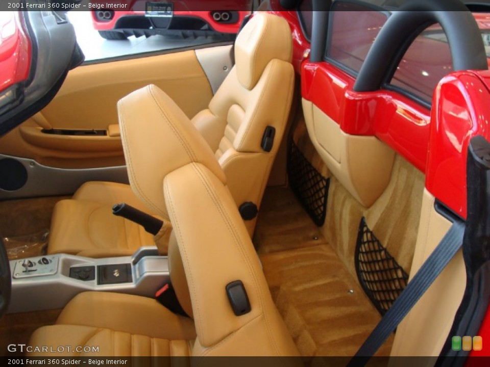 Beige Interior Photo for the 2001 Ferrari 360 Spider #50287722