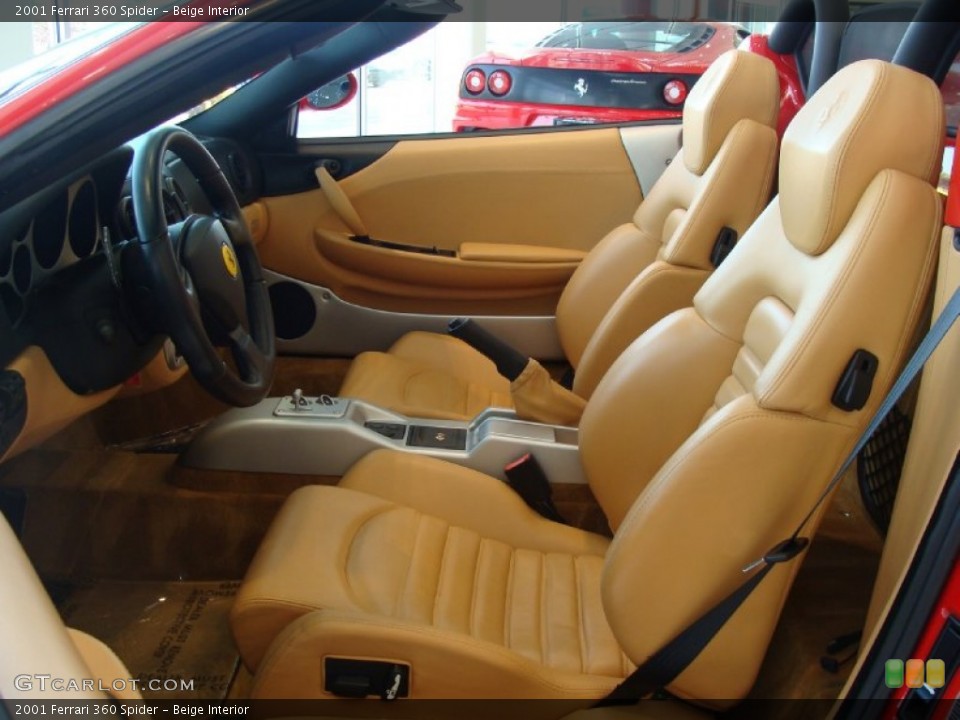 Beige Interior Photo for the 2001 Ferrari 360 Spider #50287740
