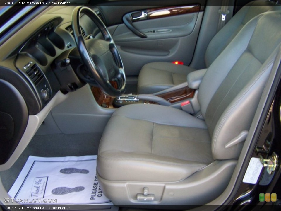 Gray Interior Photo for the 2004 Suzuki Verona EX #50289210