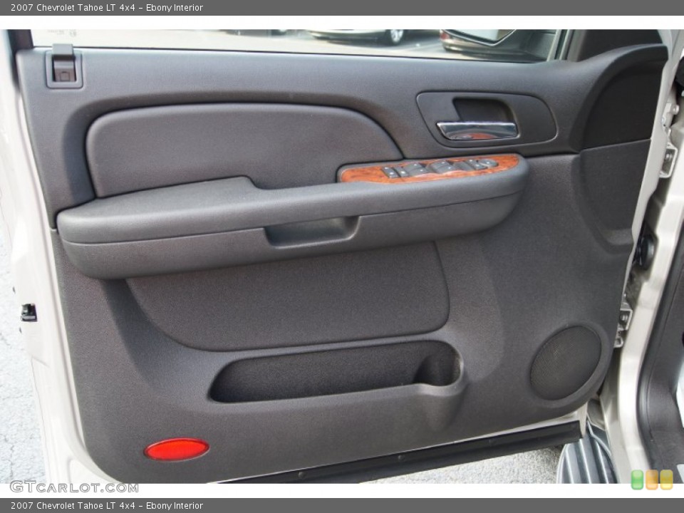 Ebony Interior Door Panel for the 2007 Chevrolet Tahoe LT 4x4 #50290164