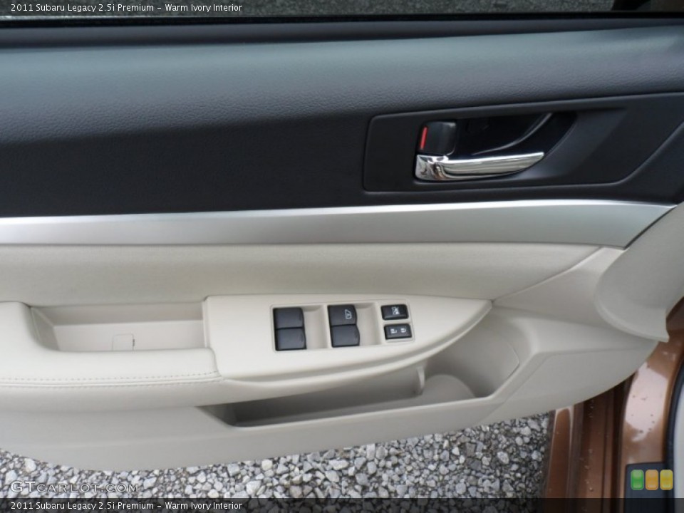 Warm Ivory Interior Door Panel for the 2011 Subaru Legacy 2.5i Premium #50290320