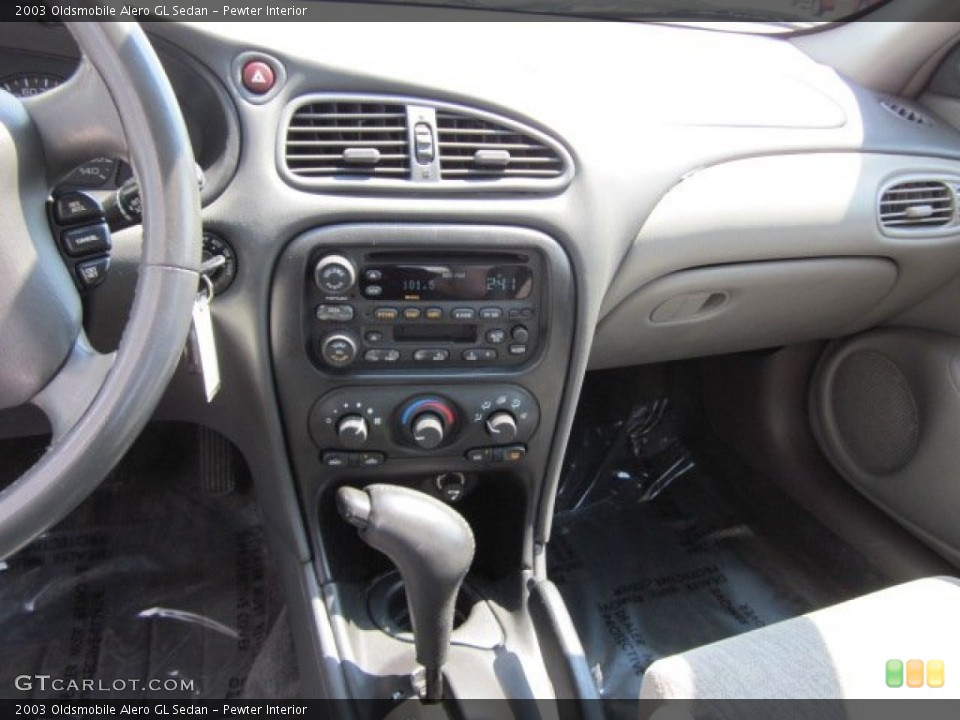 Pewter Interior Controls for the 2003 Oldsmobile Alero GL Sedan #50290452