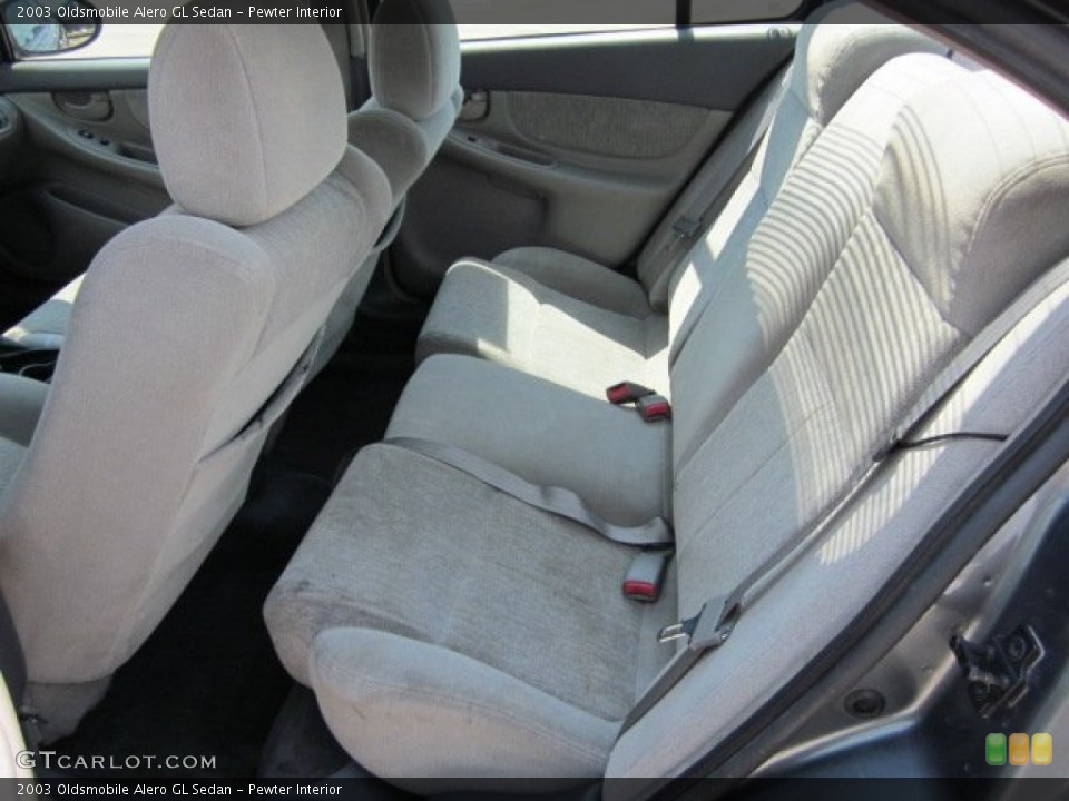 Pewter Interior Photo for the 2003 Oldsmobile Alero GL Sedan #50290518
