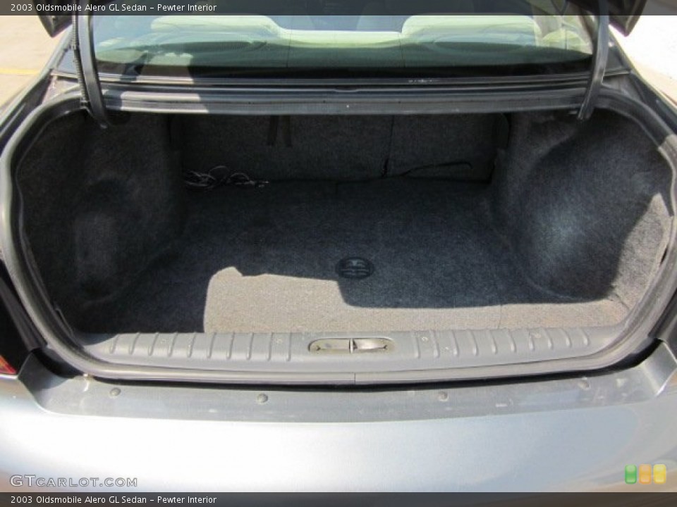 Pewter Interior Trunk for the 2003 Oldsmobile Alero GL Sedan #50290701