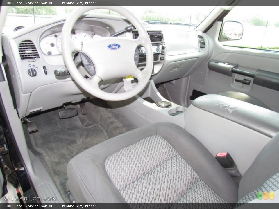 Graphite Grey Interior Prime Interior for the 2003 Ford Explorer Sport XLT #50290806