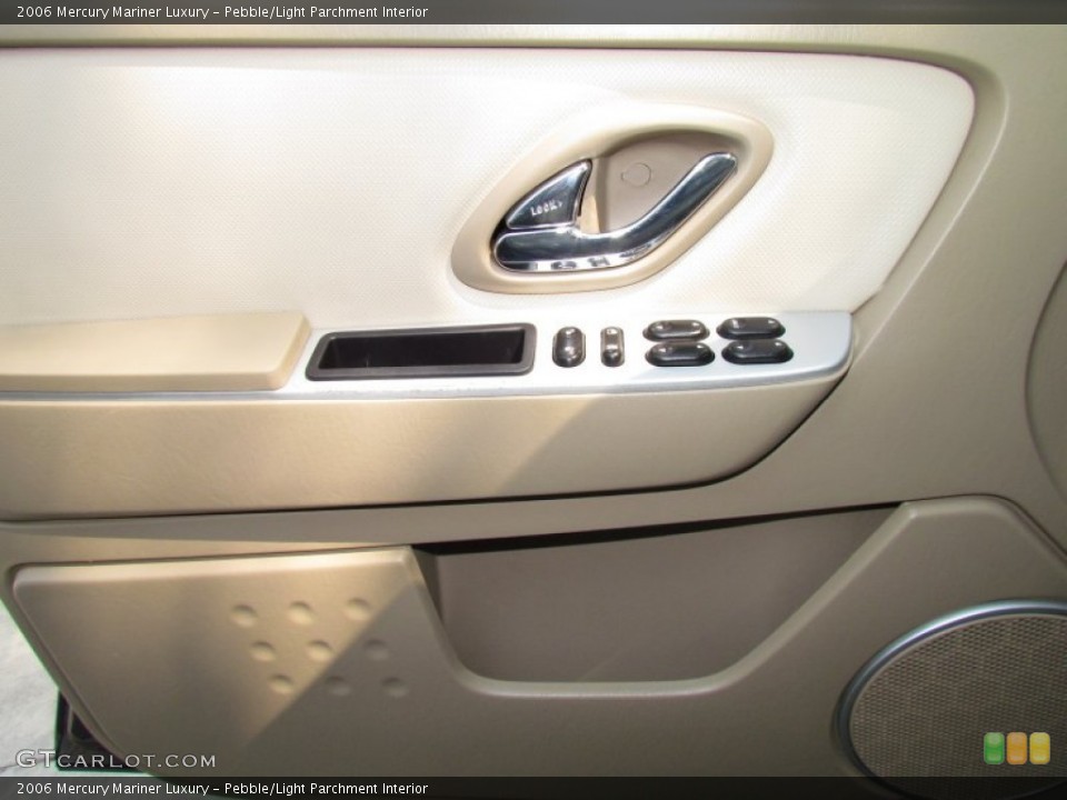 Pebble/Light Parchment Interior Door Panel for the 2006 Mercury Mariner Luxury #50291397