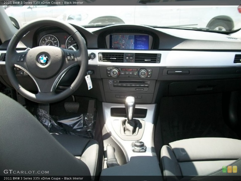 Black Interior Dashboard for the 2011 BMW 3 Series 335i xDrive Coupe #50291805