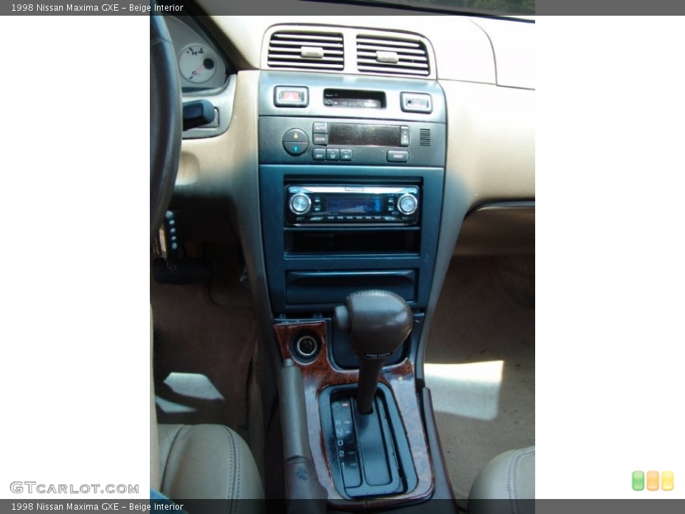Beige Interior Controls for the 1998 Nissan Maxima GXE #50293242