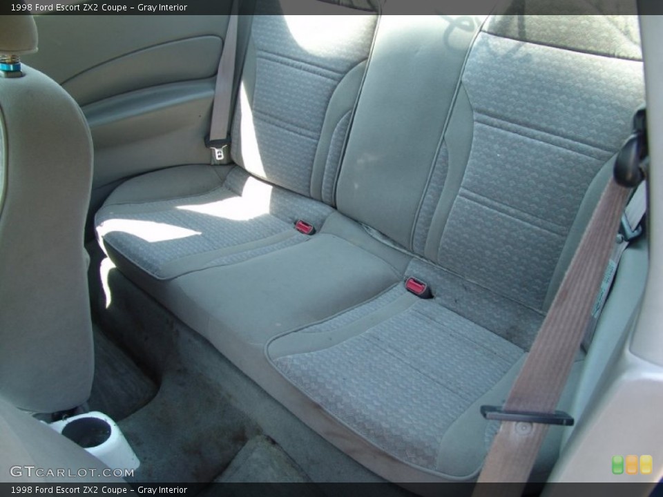 Gray Interior Photo for the 1998 Ford Escort ZX2 Coupe #50293650
