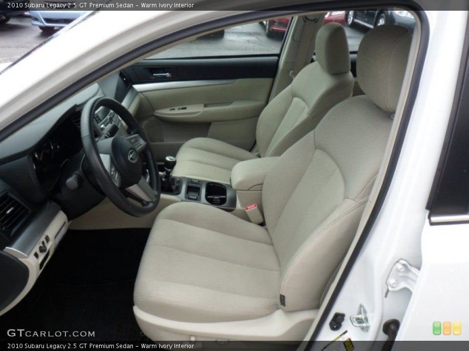 Warm Ivory Interior Photo for the 2010 Subaru Legacy 2.5 GT Premium Sedan #50295036