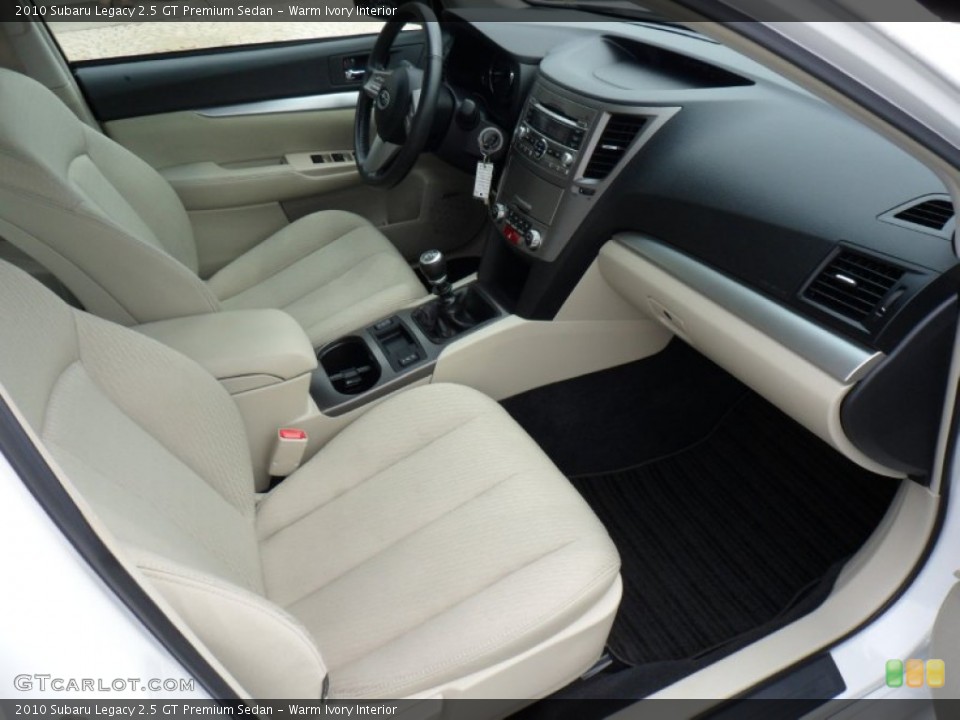 Warm Ivory Interior Photo for the 2010 Subaru Legacy 2.5 GT Premium Sedan #50295066