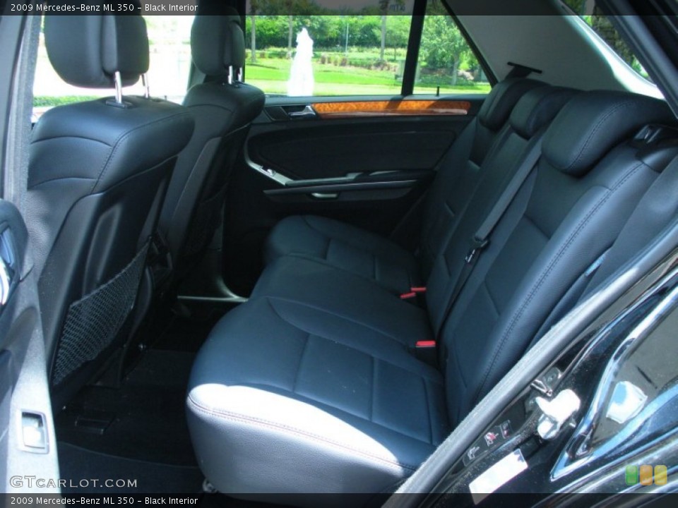 Black Interior Photo for the 2009 Mercedes-Benz ML 350 #50295616