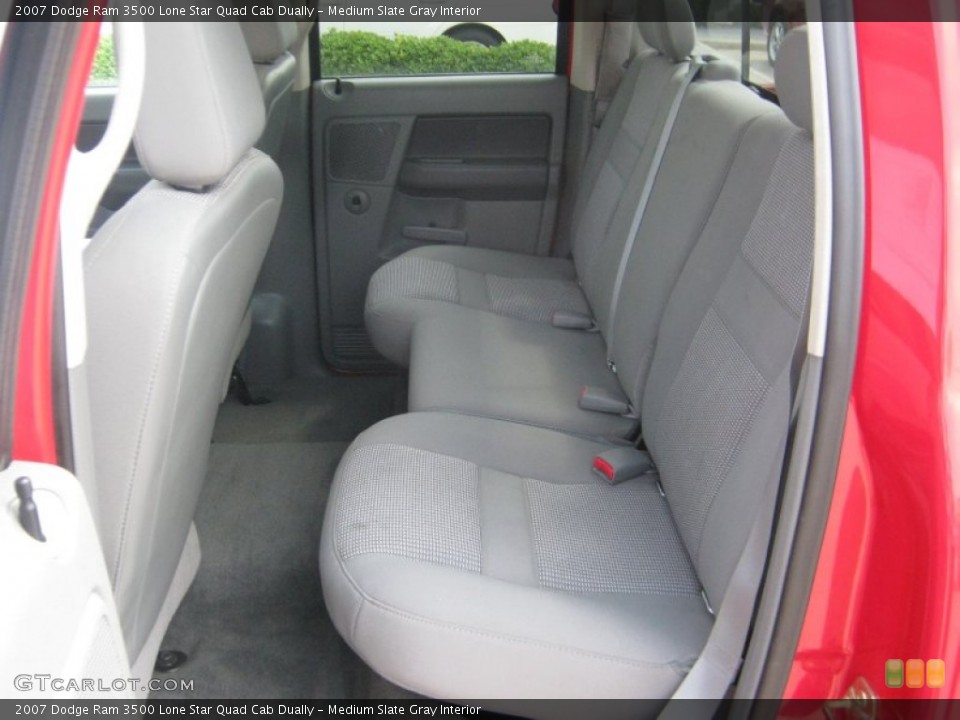 Medium Slate Gray Interior Photo for the 2007 Dodge Ram 3500 Lone Star Quad Cab Dually #50295873