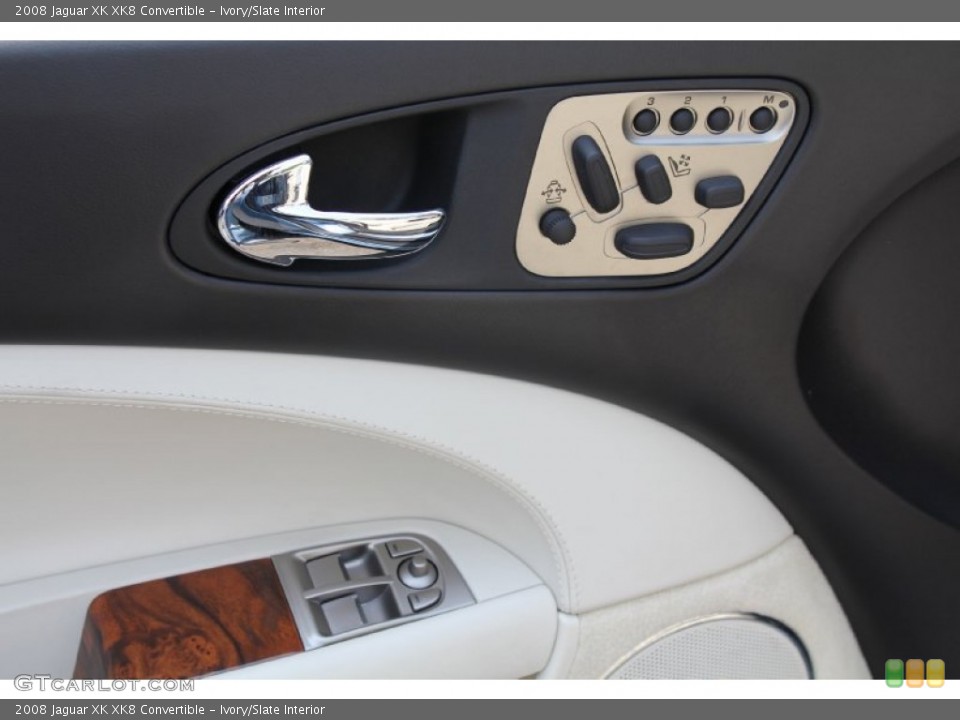 Ivory/Slate Interior Controls for the 2008 Jaguar XK XK8 Convertible #50296248