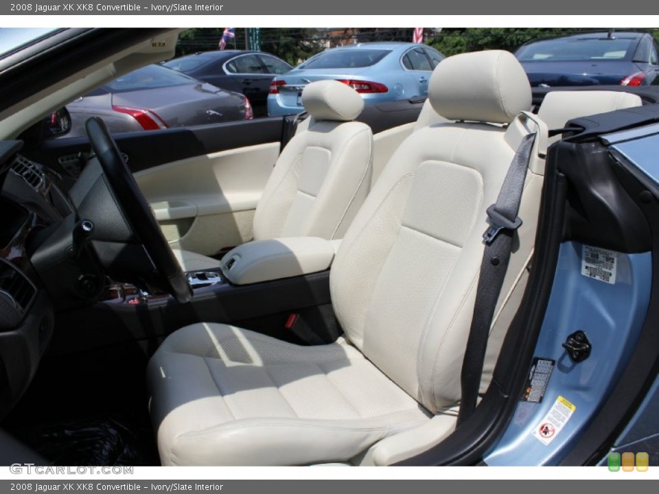 Ivory/Slate Interior Photo for the 2008 Jaguar XK XK8 Convertible #50296260