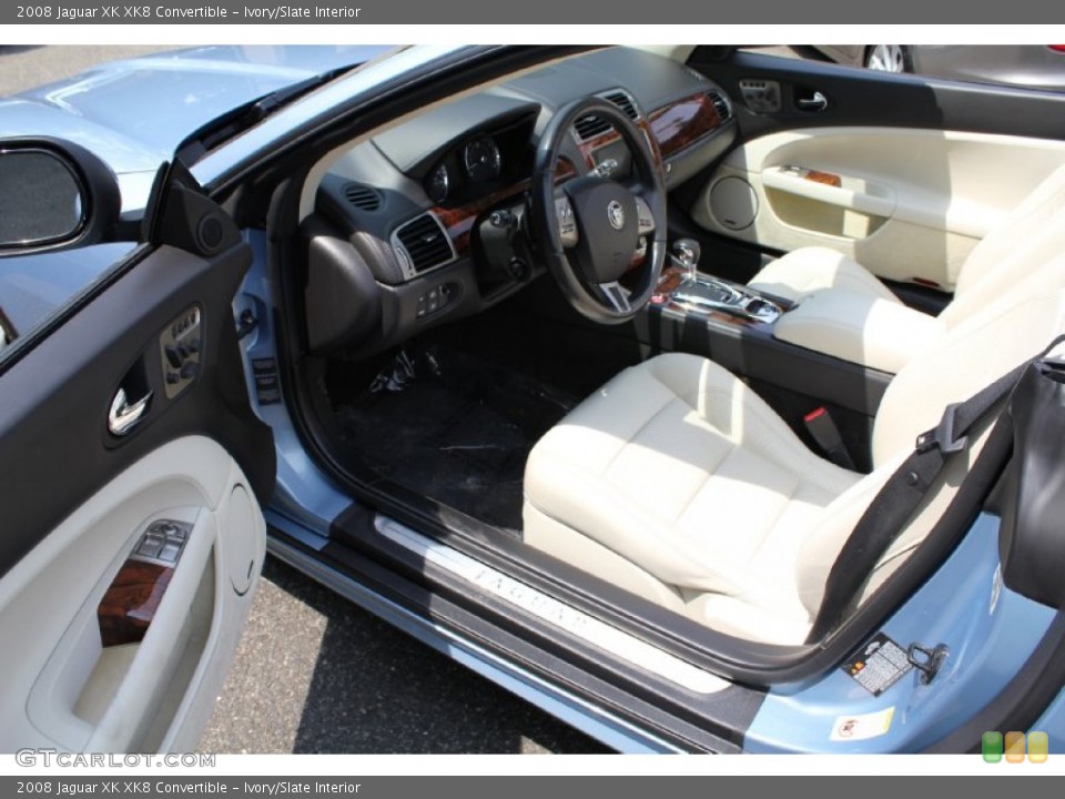 Ivory/Slate Interior Photo for the 2008 Jaguar XK XK8 Convertible #50296274