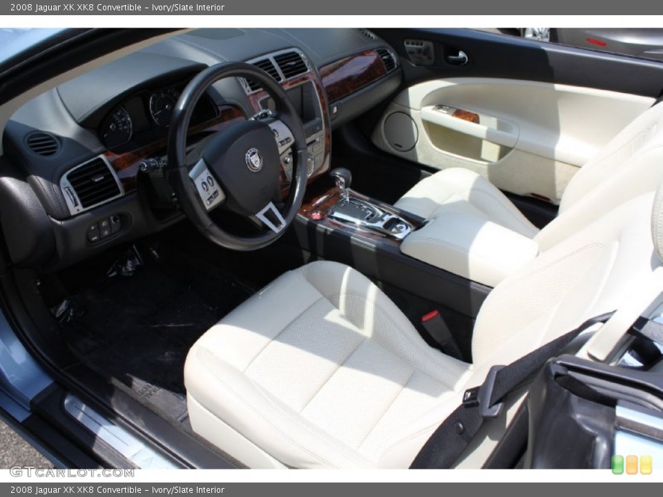 Ivory/Slate Interior Prime Interior for the 2008 Jaguar XK XK8 Convertible #50296290